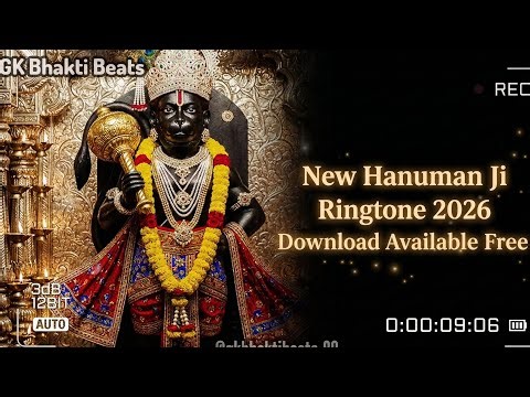 🔥 New Hanuman Ji Ringtone 2026 | Full Energetic Hanuman Bhakti Ringtone | Download Link Avilable 🔔