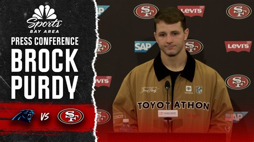 49ers QB Brock Purdy doesn't blame toe injury for interceptions vs. Panthers Read more: shorturl.at/ipBSA | NBC Sports Bay Area / California