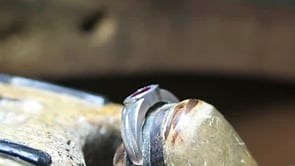 Bright-Cut inside Bezel setting - How-To Video - Ganoksin Jewelry Making Community