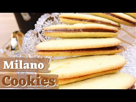 Homemade Milano Cookies With Dark Chocolate | Pepperidge Farm Copycat Recipe 🍪🍪| By Jamila Azar