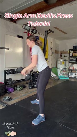 Single Arm Devil's Press Tutorial