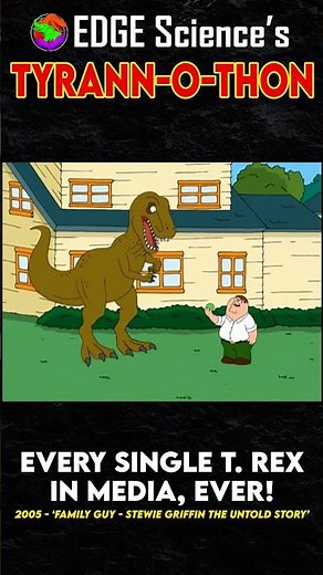 Every T.rex In Media, Ever! - 2005 - 'Family Guy - Stewie Griffin The Untold Story' | Tyrann-O-Thon