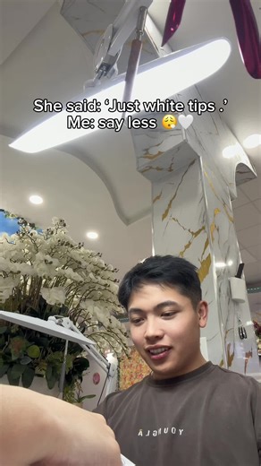 She said just white tips… I heard luxury nails 😮‍💨💅 Use code Tnailguy20 for 20% off @pla_nails Using Onail AI Lamp to cure @onail_official (use code Thuan100 for $100 off for AI Lamp and Drill) #tnailguy #starnails7ii #nailtechlife #michigannails #freestylenails nailartdesigns nailinspo nailartist nailsofinstagram acrylicnails nailtech