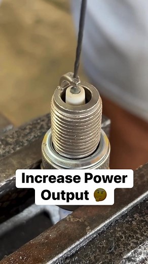 Increase power output #reelsviralシ #fbreelsfypシ゚ #fbreelsvideo #mechanic #Upgrade #sparkplugs #power | Rosy Mae Agustin Belarmino