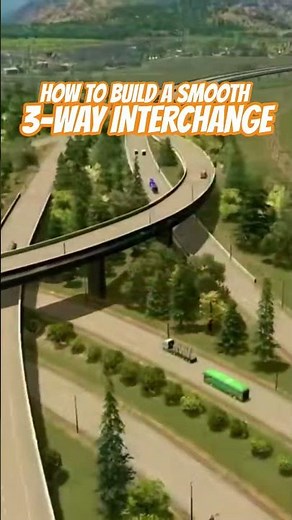 SMOOTH VANILLA INTERCHANGE | Cities: Skylines