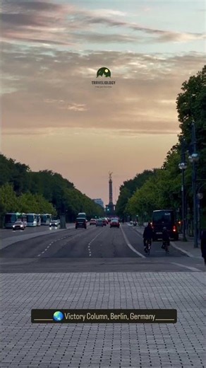 Aesthetic Twilight View of Victory Column | Berlin | Germany
