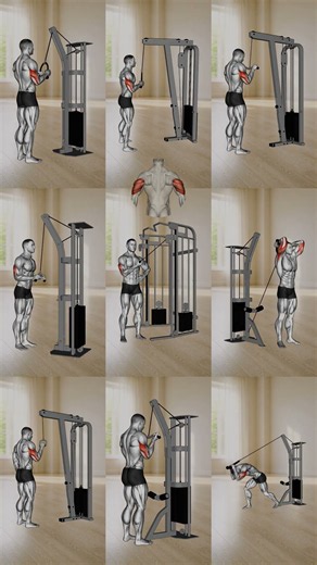 Cable Tricep Exercises 💪