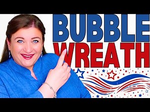 You Won't Believe How EASY it is to Make a Beautiful Patriotic Wreath