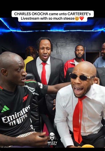 CHARLES OKOCHA Steals the Show on CARTEREFE's Livestream