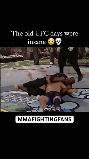 Old UFC Fights Were Just Unmatched