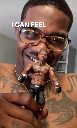 Kevin Holland Reveals his New UFC Action Figure