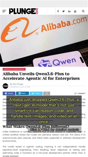 🧐👉 Why Alibaba’s Qwen3.6-Plus Is Shaking Up Enterprise AI Coding #QixNewsAI