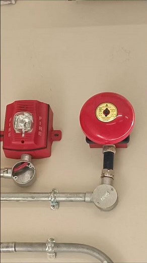 Fm 200 ! Testing bell and sounder flasher. #testing #fm200 #fire #firealarm