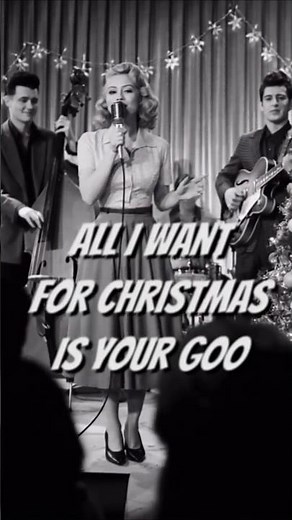 "All I Want For Christmas Is Your ***" - Mary Margaret (1958 TV Show Performance)