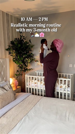 Realistic Morning Routine with My Newborn Baby