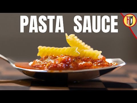 Easy Tomato Sauce for Pasta from Canned Tomatoes