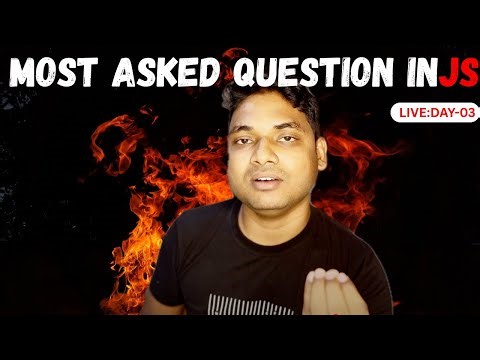All About OOPS in JS || JS OOPS Interview Question In 2025 || Live on youtube by Maharufh|| Day-4