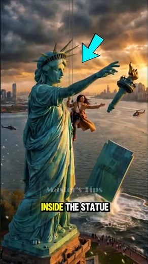 If You Ever Wondered What's Inside the Statue of Liberty...
