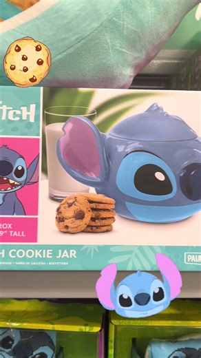 Stitch Cookie Jar and Alarm Clock Collection