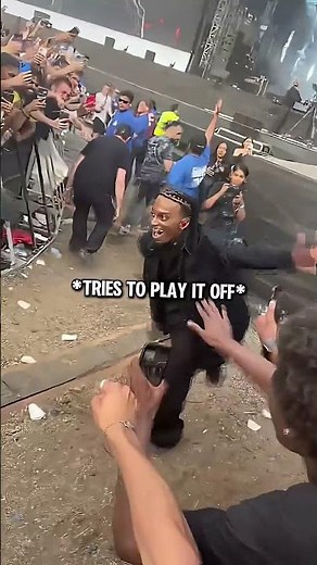 Rappers Who Took a NASTY Fall On Stage While Performing 😨#shorts #rapper