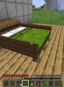 How to make a beautiful, large bed in Minecraft