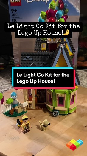 Lego Up House with Lillico Lights! ✨