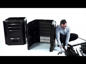 Montaż kompostownika dwukomorowego IKSM-800