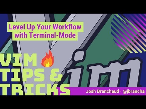 Level Up Your Vim Workflow with Terminal-Mode | Vim 🔥 Tips and Tricks