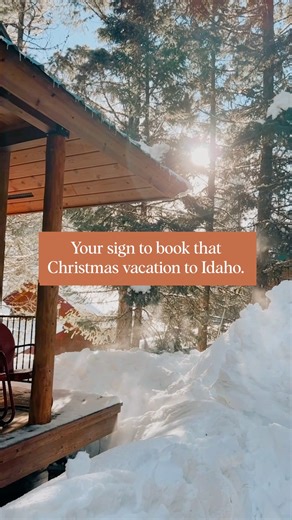 2.6K views · 29 reactions | There's still time to book that Christmas Vacation to Idaho. ❄ | Visit Idaho | Facebook