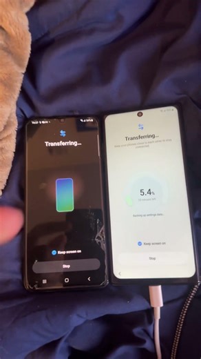 Samsung Galaxy A70 & Galaxy Note 10 plus Transfering