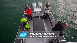 The iconic Surtees Workmate range has a new weapon in its arsenal – the 750 Workmate Hardtop. Designed with maximum usable deck space for serious fishing adventures. #WhenDeckSizeMatters | Surtees Boats
