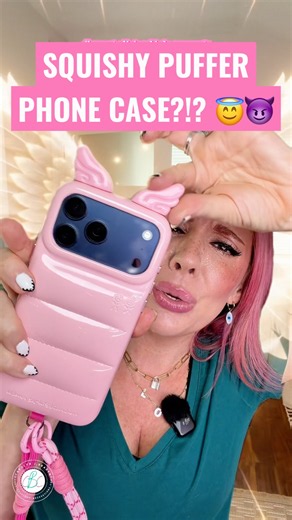 My Favorite Squishy Puffer Phone Case by Urban Sophistication #shorts #phonecase #angel