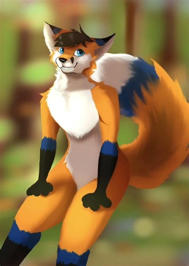 Speedpaint #fursona #fox #CP #clipstudiopaint #art #furry