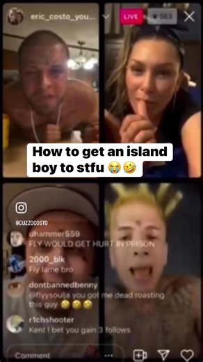 How Cuzzo once got an #islandboy to STFU 🤫 😭🤣 #prison #comedy #fy | Cuzzo Costo