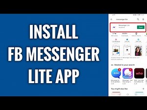 How To Install Facebook Messenger Lite App