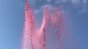 You know you want to watch a barrel of wine explode in slow motion
