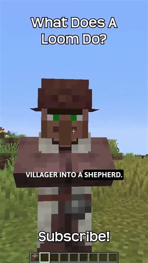 What Does A Loom Do, In Minecraft?!