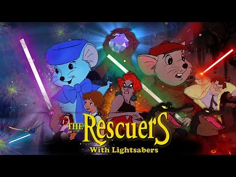 The Rescuers (1977) with Lightsabers