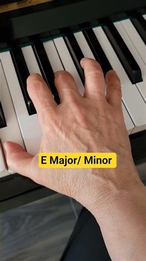 Triads E Major/ Minor #nanopianoschool #piano #pianotutorial #pianotechnique