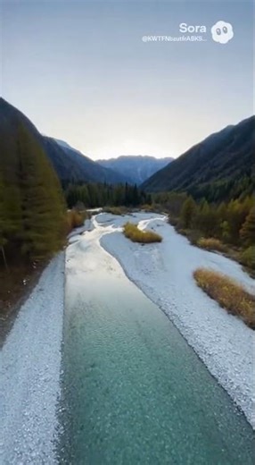上高地、梓川クリスタル