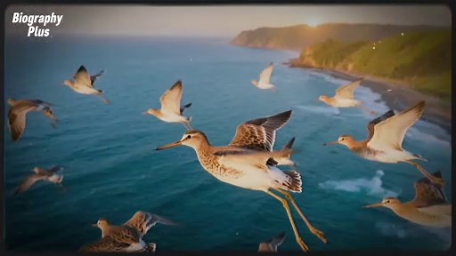 How the Bar-Tailed Godwit Flies 12,000 km Without Rest — The Longest Nonstop Flight on Earth