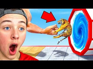 Reacting to PUNCHED INTO THE PORTAL HOLES in ARBS!