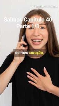 Leitura da Bíblia por IA. Salmos Capítulo 40. Parte 1/1. #biblia #DEUS #salmos