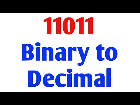 11011 Binary to Decimal - Step by Step Explained