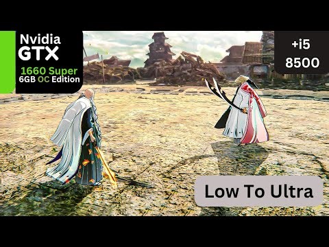 BLEACH Rebirth of Souls - GTX 1660 Super OC Edition Benchmark Test - Low to Ultra