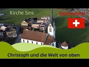 Sins Church - Canton of Aargau #Switzerland #cinematic #photography #4K #HD #drone