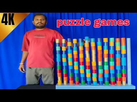 🦊🦊Top 10 Colours Cylinders Popular Design Matching Game Challenge videos | Puzzle 2026