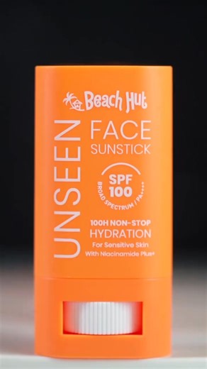 2K views · 625 reactions | Daily sun protection that fits your routine! ☀️ The Beach Hut Daily Unseen Sunstick is your go-to for every skin type - invisible, and easy to apply perfect for reapplication over makeup! ✨️ Get yours now on beachhutfun.com!  #DailySunscreen #FaceSunscreen #DailySunstick #FaceSunstick #Sunscreen #Sunstick #Skincare #Suncare #SuncareIsSkincare #BeachHutSunscreen | Beach Hut Sunblock | Facebook