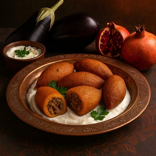 İçli Köfte – Traditional Stuffed Bulgur Meatballs from Constantinople By Alinda Kanaki 🌙✨ From the heart of Polítiki cuisine, İçli Köfte carries the aroma and nostalgia of the East. A crispy bulgur shell, a juicy spiced meat filling — flavors that awaken memories and emotion. An authentic recipe filled with tradition, history, and heart. 🫓💛 Discover the taste of heritage 👉 alindakanaki.gr #PolítikiCuisine #IcliKofte #TraditionalRecipe #EasternFlavors #FoodHeritage #AlindaKanaki #Mediterranea