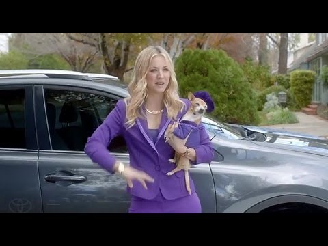 Kaley Cuoco Toyota Super Bowl Full Commercial!
